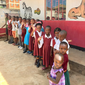 Kinder der Victory Primary School